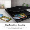 Picture of Epson - Perfection V39 II - Color Photo and Document Flatbed Scanner - 4800 dpi Optical Resolution - High-Rise, Removable Lid - Scan to Cloud - USB Power - Image Scanning - Black