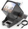 Picture of DIGITNOW!35mm Slide and Film Viewer, 3X Magnification LED Lighted Illuminated Viewing,USB Powered/Battery Operation-for 35mm Slides & Positive Film Negatives(4AA Batteries Included)