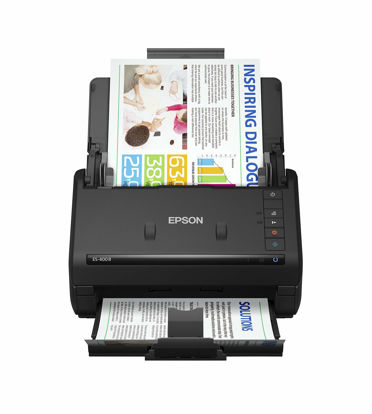 Picture of Epson Workforce ES-400 II Color Duplex Desktop Document Scanner for PC and Mac, with Auto Document Feeder (ADF) and Image Adjustment Tools, ES-400 II