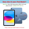 Picture of ProCase 2 Pack Screen Protector for iPad 10th Generation 2022 A2696/A2757/A2777 10.9 Inch, Tempered Glass Film Guard for iPad 10 -Clear