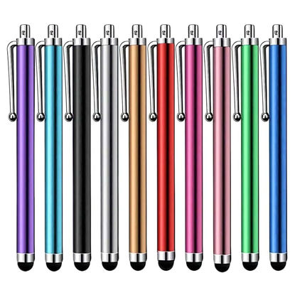 Picture of Stylus Pen [10 Pack] Universal Capacitive Touch Screen Pens for Tablets, iPad Mini, iPad Pro, iPad Air, Smartphones, Samsung Galaxy - Multiple Colors