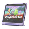 Picture of Amazon Fire HD 10 Kids Pro tablet (newest model) ages 6-12. Bright 10.1" HD screen, includes ad-free content, robust parental controls, 13-hr battery and slim case for older kids, 32 GB, Happy Day