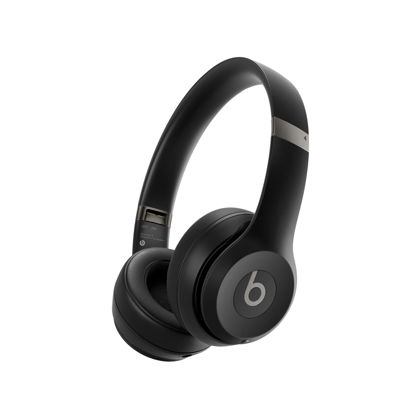 Picture of Beats Solo 4 - Wireless Bluetooth On-Ear Headphones, Apple & Android Compatible, Up to 50 Hours of Battery Life - Matte Black