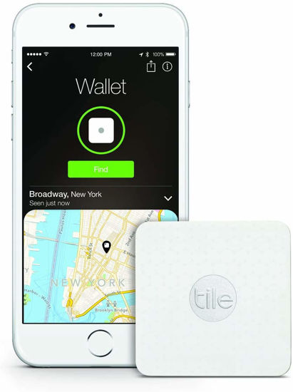 Picture of Tile Slim - Phone Finder. Wallet Finder. Laptop Finder, Skateboards - Non-Retail Packaging - 1 Pack