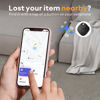 Picture of ATUVOS Air Tags-2 Pack, Bluetooth Luggage Tracker Works with Apple Find My APP (iOS Only, Not for Android), Keys Finder and Item Locator for Luggage, Backpack, Suitcases, Replaceable Battery (Black)
