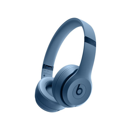 Picture of Beats Solo 4 - Wireless Bluetooth On-Ear Headphones, Apple & Android Compatible, Up to 50 Hours of Battery Life - Slate Blue