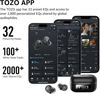 Picture of TOZO Hybrid Active Noise Cancelling Wireless Earbuds, 6 Mics ENC Clear Call, IPX8 Waterproof, in Ear Bluetooth 5.3 Headphones Stereo Bass Ear Buds 59H Playtime with LED Display 32 EQs via APP