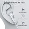 Picture of USB C Headphones for iPhone 16 15 Pro Max Plus iPad Pro USB C Earphones with Microphone Volume Control USB C Wired Earbuds USB Type C Earphone for Google Pixel 8 7 6A 5 Samsung S24 S23 S22 S21 S20 A55