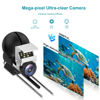 Picture of ZXBVSU Underwater Fishing Camera, Fishing Camera with Infrared Night Vision Light, Portable Fish Finder with 100ft Cable, 5 Inch LCD and Upgraded HD Lens for Ice Lake Boat Kayak Fishing