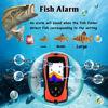 Picture of LUCKY Portable Fish Finder Handheld Kayak Fish Finders Wired Fish Depth Finder Sonar Sensor Transducer for Boat Fishing Sea Fishing