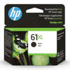 Picture of HP 61XL Black High-yield Ink | Works with DeskJet 1000, 1010, 1050, 1510, 2050, 2510, 2540, 3000, 3050, 3510; ENVY 4500, 5530; OfficeJet 2620, 4630 Series | Eligible for Instant Ink | CH563WN