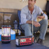 Picture of Midland - ER310, Emergency Crank Weather AM/FM Radio - Multiple Power Sources, SOS Emergency Flashlight, Ultrasonic Dog Whistle, & NOAA Weather Scan + Alert (Red/Black)