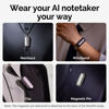 Picture of AI Voice Recorder, PLAUD NotePin Voice Recorder, App Control, AI Notetaker, AI Transcribe & Summarize Support 112 Languages, 64GB Memory, Audio Recorder for Lectures, Meetings, Gray