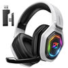 Picture of Ozeino 2.4GHz Wireless Gaming Headset for PC, Ps5, Ps4 - Lossless Audio USB & Type-C Ultra Stable Gaming Headphones with Flip Microphone, 40-Hr Battery Gamer Headset for Switch, Laptop, Mobile, Mac