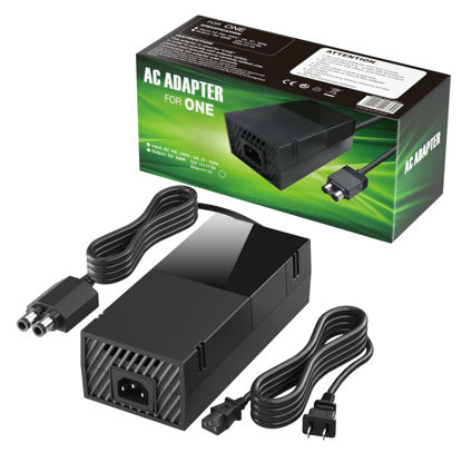Picture of Puning Power Supply Brick for Xbox One,100V-240V AC Adapter Power Supply Compatible with Xbox One Console