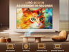 Picture of [Auto Focus/Keystone] Mini Projector with WiFi and Two-way Bluetooth, VIZONY Native 1080P Projector 4K Support w/50%Zoom/4P4D, Full Sealed, 450ANSI Portable Home Movie Projector (Gold White)