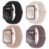 Picture of Braided Stretchy Solo Loop Compatible for Apple Watch Band 38mm 40mm 41mm 42mm 44mm 45mm 46mm 49mm for Women Men, Nylon Elastic Straps Wristbands for iWatch Series 10 9 8 7 6 SE 5 4 3 2 Ultra Ultra 2