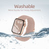 Picture of Braided Stretchy Solo Loop Compatible for Apple Watch Band 38mm 40mm 41mm 42mm 44mm 45mm 46mm 49mm for Women Men, Nylon Elastic Straps Wristbands for iWatch Series 10 9 8 7 6 SE 5 4 3 2 Ultra Ultra 2