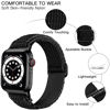 Picture of Lerobo Elastic Bands Compatible with Apple Watch 44mm 45mm 42mm 49mm 41mm 40mm 38mm for Women Men,Stretchy Solo Loop Soft Nylon Adjustable Solo Loop Sport Bands for iWatch SE Series 8 7 6 5 4 3 2 1