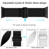 Picture of Lerobo Elastic Bands Compatible with Apple Watch 44mm 45mm 42mm 49mm 41mm 40mm 38mm for Women Men,Stretchy Solo Loop Soft Nylon Adjustable Solo Loop Sport Bands for iWatch SE Series 8 7 6 5 4 3 2 1