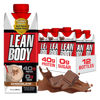 Picture of Lean Body Ready-to-Drink Chocolate Protein Shake, 40g Protein, Whey Blend, 0 Sugar, Gluten Free, 22 Vitamins & Minerals, LABRADA, 17 Fl Oz (Pack of 12)