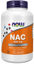 Picture of NOW Supplements, NAC (N-Acetyl Cysteine) 600 mg with Selenium, 250 Veg Capsules