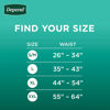 Picture of Depend Fresh Protection Adult Incontinence Underwear for Men, Disposable, Maximum, Large, Grey, 72 Count (2 Packs of 36), Packaging May Vary