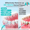 Picture of COSLUS Water Dental Flosser Pick for Teeth: 4 Modes Cordless Portable 300ML Larger Tank Water Teeth Cleaner IPX7 Waterproof Flossing Cleaning Picks for Home Travel FC5360