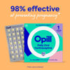 Picture of Opill, Daily Oral Birth Control Pills, Over-The-Counter Progestin-Only Contraceptive, FDA-Approved & Estrogen-Free, 28 Count