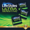 Picture of LifeStyles Ultra Sensitive Premium Lubricated Natural Latex Condoms Value Pack - 50 Count, 1 Pack - Triple Tested for Best Protection, Made with UltraGlide Silicone Lube