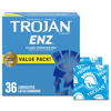 Picture of TROJAN ENZ Lubricated Condoms, Latex Condoms For Contraception and STI Protection, America’s Number One Condom, 36 Count Value Pack