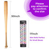 Picture of Ribbli Birthday Wrapping Paper Iridescent Gift Wrapping Paper Mini Roll, 3 Rolls Happy Birthday Polka Dots Stripes Printed Assortment - 17 inch x 120 inch(10feet) Per Roll