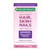 Picture of Nature's Bounty Advanced Hair, Skin & Nails, Argan-Infused Vitamin Supplement with Biotin and Hyaluronic Acid, 150 Rapid Release Softgels