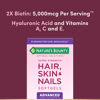Picture of Nature's Bounty Advanced Hair, Skin & Nails, Argan-Infused Vitamin Supplement with Biotin and Hyaluronic Acid, 150 Rapid Release Softgels