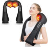 Picture of AERLANG Shiatsu Back and Neck Massager, Back Massager Deep Tissue Kneading Massager Neck and Shoulder Massager with Heat, Electric 4D Massage Pillow Fathers Day Dad Gifts from Daughter(NOT Cordless)