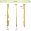 Picture of Omszte Bamboo Back Scratcher,100% Natural Bamboo Back Scratchers for Itching Relief,Strong & Sturdy 17 inches