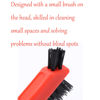 Picture of 3pcs Nylon Cleaning Brushes Small Wire Brush Set for Cleaning Rust Removal in Holes
