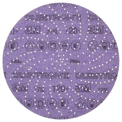 Picture of 3M Xtract Cubitron II Hookit Clean Sanding Film Disc 775L, 5 in, 15 Piece Multi-Pack Hook and Loop S
