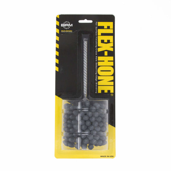 Picture of Brush Research BC30024 FLEX-HONE®, 3" (76.2mm) Diameter, 240 Grit, Silicon Carbide, For Mild Steel, Stainless Steel, Cast Iron and Softer Ferrous Materials