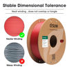 Picture of eSUN PLA Basic Filament 1.75mm, 3D Printer Filament High Speed PLA for Fast Printing, 1KG Spool (2.2 LBS) 3D Printing Filament for High Speed 3D Printers, Fire Engine Red