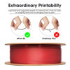 Picture of eSUN PLA Basic Filament 1.75mm, 3D Printer Filament High Speed PLA for Fast Printing, 1KG Spool (2.2 LBS) 3D Printing Filament for High Speed 3D Printers, Fire Engine Red