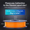 Picture of SUNLU High Speed PLA Filament Mini Pack, 30mm/s - 600mm/s Print Range, High Flow Speedy 3D Printer PLA Filament Bundle, 250g/Spool, Black+White+Green+Blue+Red+Orange+Yellow+Pink