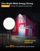 Picture of toberich LED Barn Light, 150W 20000LM Yard Area Lights Dusk to Dawn Outdoor Lighting with Photocell 6500K Adjustable Angle Daylight IP66 Waterproof Street Lights for Security/Farmhouse/Garage