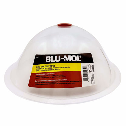 Picture of Disston E0215000 Blu-Mol RemGrit Collapsible Hole Saw Accessories Dust Bowl, for Installing Recessed Lights and Works With All Hole Saws