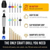 Picture of Micro Drill Bits Set with Pin Vise | Small Hand Drill Bit Set - Pin Vise Hand Drill Manual, PCB Mini Drill Bits for Resin Beads Polymer Clay | DYI Jewelry Making Drill, Craft Drill Bits Set