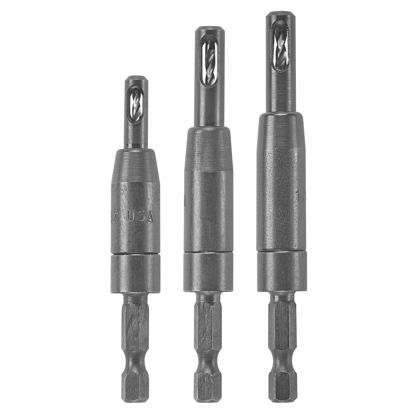 Picture of Bosch CC2430 Clic-Change 1/4 in. Self-Centering Drill Bit Assortment (3-Piece)