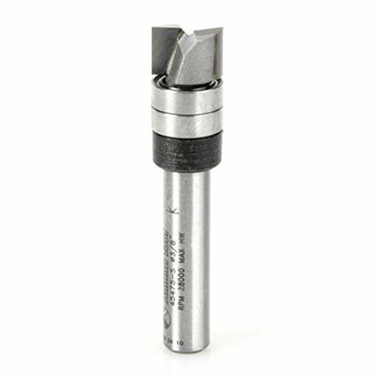 Picture of Amana Tool - 45475-S Carbide Tipped Flush Trim Plunge Template 3/8 Dia x 1/4 Sh