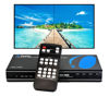 Picture of OREI 4K 2x2 HDMI or USB-C Video Wall Controller Processor Display Upto 4K 60hz 2x1, 1x2, 1x3, 1x4 Supports 180 Degree Rotate RS-232 Audio Extraction