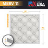Picture of BNX TruFilter 20x20x1 Air Filter MERV 11 (6-Pack) - MADE IN USA - Allergen Defense Electrostatic Pleated Air Conditioner HVAC AC Furnace Filters for Allergies, Dust, Pet, Smoke, Allergy MPR 1200 FPR 7