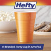 Picture of Hefty Party On Disposable Plastic Cups, Assorted, 16 Ounce, 100 Count